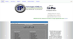 Desktop Screenshot of fptech.com